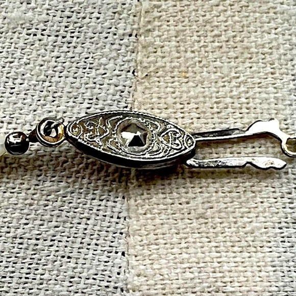 Vintage Heart-Shaped Shell Necklace With Mother Of Pearl Beads - Picture 8 of 12